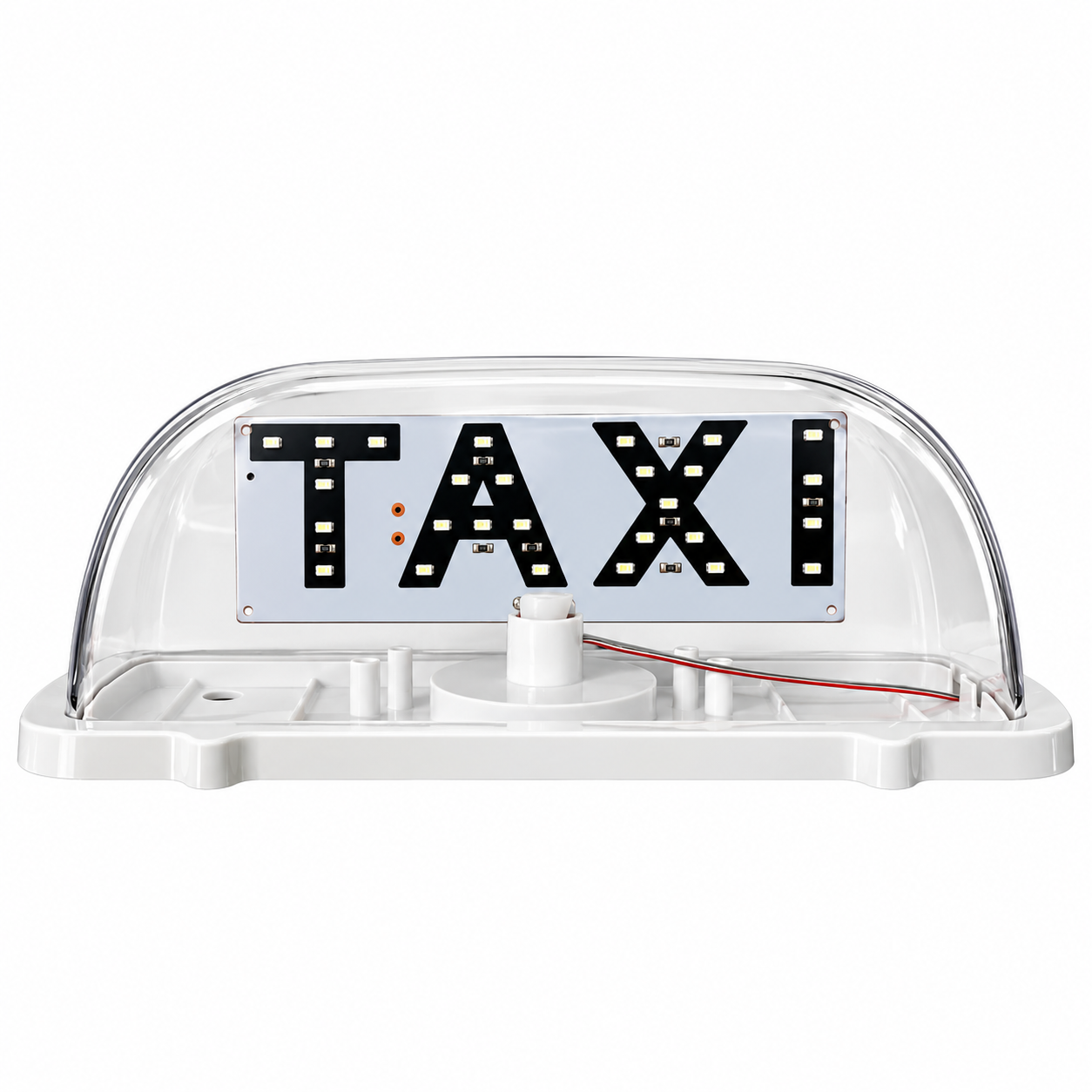Copete de taxi azul con luz LED — foto 2 de 2