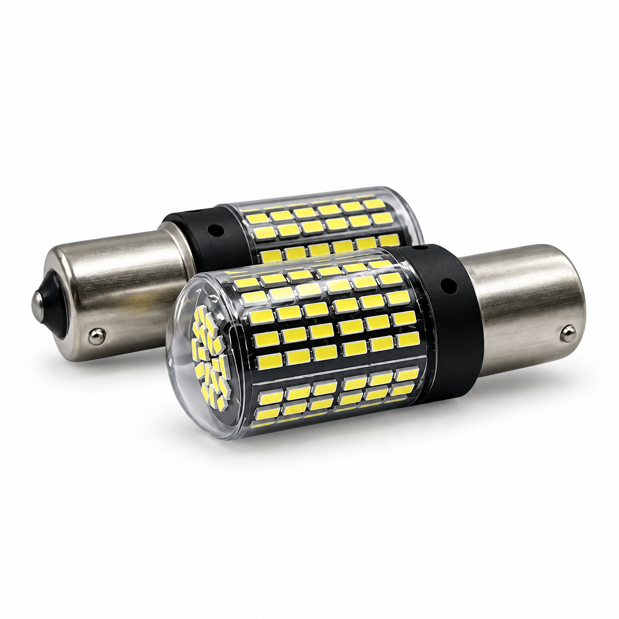 Foco de un polo blanco 1141 con 144 LED 12/80V 