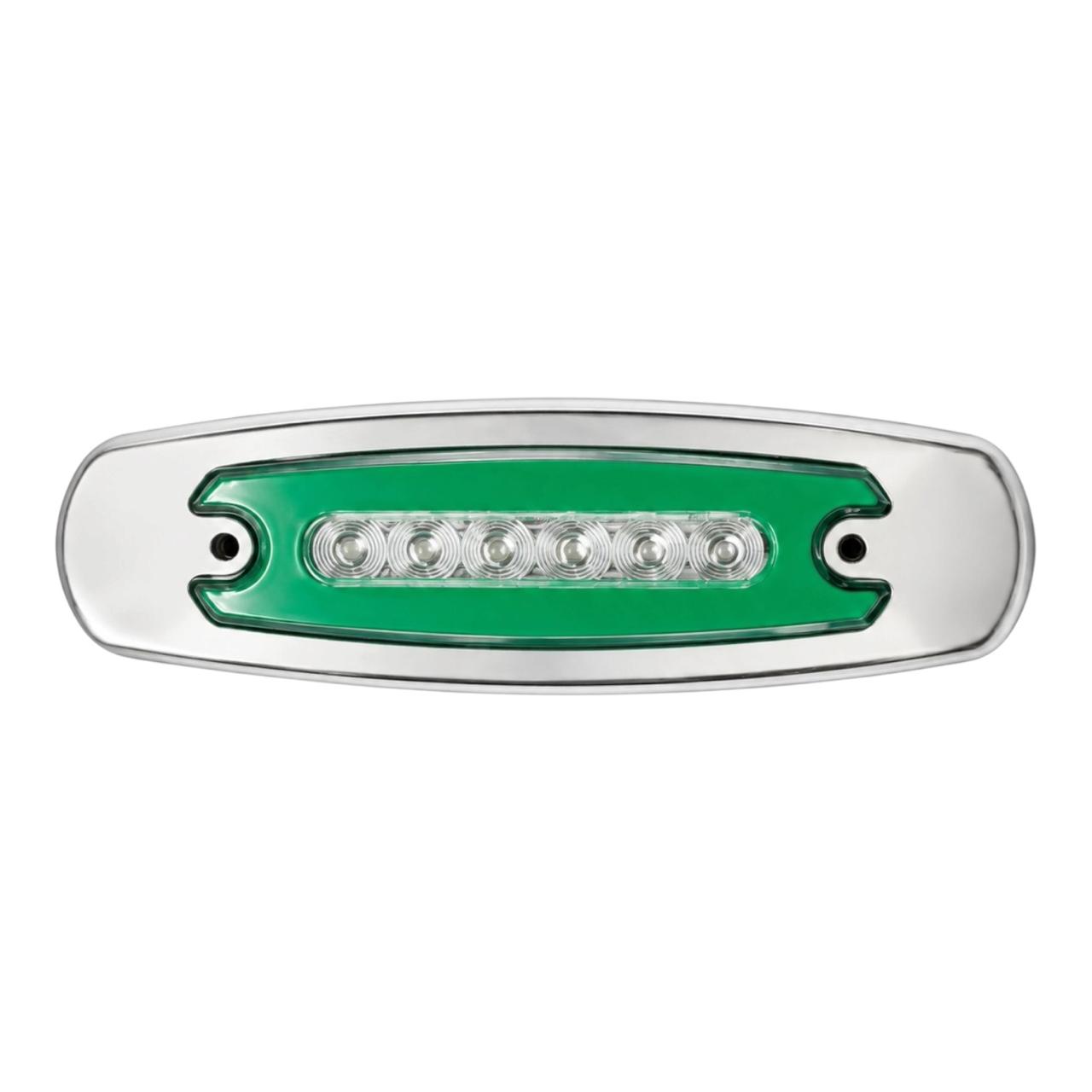 Plafón direccional tipo Peter bilt verde